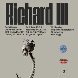 Controversial RICHARD III Comes to The Bath House This Month