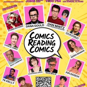 COMICS READING COMICS to Join Hollywood Fringe Festival