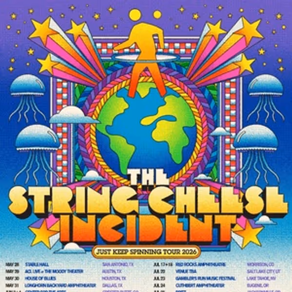The String Cheese Incident Sets 33-Date 'Just Keep Spinning Tour' Photo