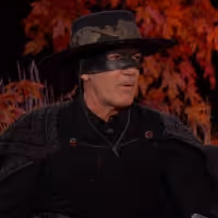 VIDEO: Antonio Banderas Dressed as Zorro for Halloween on JIMMY KIMMEL LIVE Video