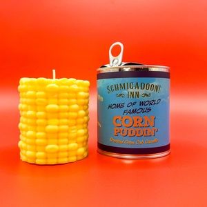 Creative Goods Launches Corn Puddin' Candle in Honor of SCHMIGADOON!