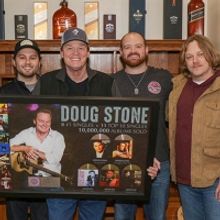 Doug Stone Celebrates 10 Million Albums Sold Worldwide