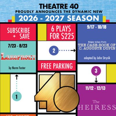 LAKEFRONT, THE HEIRESS, and THE CASEBOOK OF C. AUGUSTE DUPIN. To Be Presented At Theatre 40