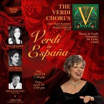 Verdi Chorus To Present VERDI IN ESPAÑA Spring Concert In Santa Monica