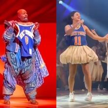 Videos: Broadway Celebrates the Knicks Win at ALADDIN, ROCKY HORROR & More