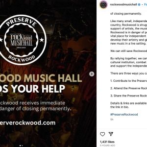 Sara Bareilles And More Rally To Rescue Rockwood Music Hall
