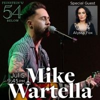 Mike Wartella to Perform at Feinstein's/54 Below in July