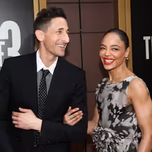 Video: Adrien Brody & Tessa Thompson Celebrate THE FEAR OF 13 Opening Night