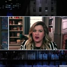 VIDEO: Kelly Clarkson Talks About How Music Helps Her on LATE NIGHT WITH SETH MEYERS