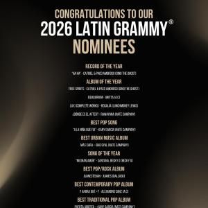 Prescription Songs Roster Earns Multiple Latin Grammy Nominations Video