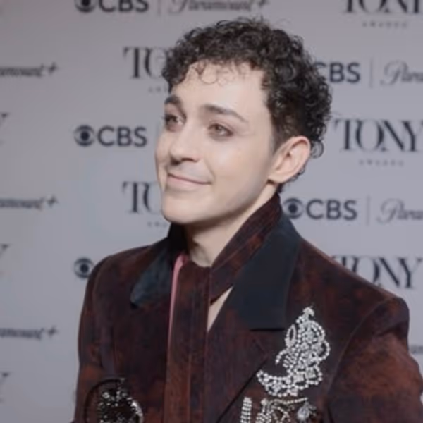 Video: Ali Louis Bourzgui Reacts to Tony Win for THE LOST BOYS - Broadway Theater Video