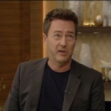 VIDEO: Edward Norton Talks About Working With Nonprofits on LIVE WITH KELLY AND RYAN!