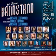 54 Below to Present BANDSTAND: IN CONCERT This September