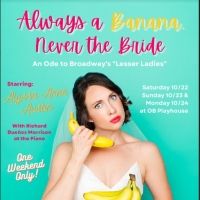 Interview: Alyssa Anne Austin talks about creating ALWAYS A BANANA, NEVER THE BRIDE…