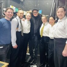 Colin Firth Visits OPERATION MINCEMEAT in the West End