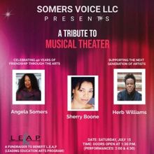 Sherry Boone to Star in Somers Voice Tribute To Musical Theatre, Benefiting Young Art
