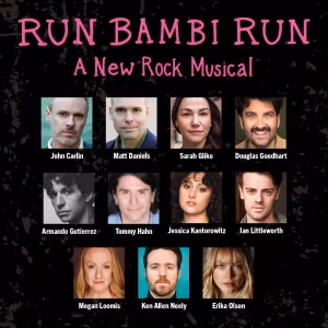 Cast Set for RUN BAMBI RUN World Premiere Musical at Milwaukee Repertory Theater