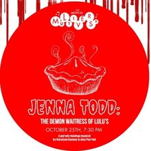 JENNA TODD: THE DEMON WAITRESS OF LULU'S to be Presented at Red Eye NY