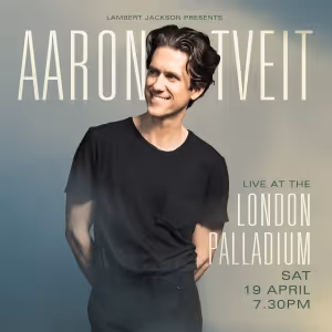 Aaron Tveit Adds Second Show at the London Palladium