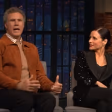 VIDEO: Julia Louis-Dreyfus & Will Ferrell Talk OSCARS on LATE NIGHT WITH SETH MEYERS