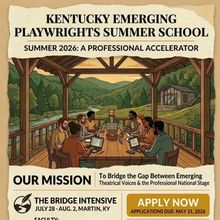 Earendel Theatricals to Launch First Kentucky Emerging Playwrights Summer School