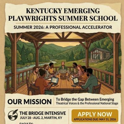 Earendel Theatricals to Launch First Kentucky Emerging Playwrights Summer School