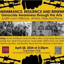 Judith Lynn Stillman to Present REMEMBRANCE, RESILIENCE AND RENEWAL