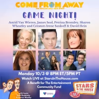COME FROM AWAY Creators & Cast Members to Join STARS IN THE HOUSE Game Night