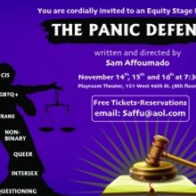 THE PANIC DEFENSE Will Have a Staged Reading at The Playroom Theater