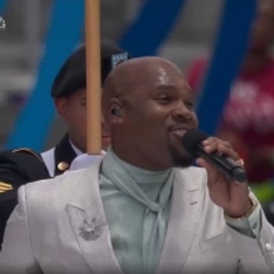 VIDEO: Watch ALADDIN's Michael James Scott Perform the National Anthem at the Special Olympics Opening Ceremony