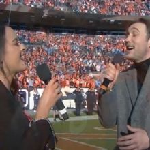 VIDEO: MOULIN ROUGE! Tour Cast Perform National Anthem at Broncos Game