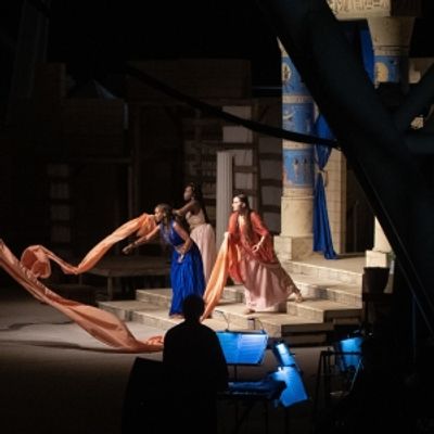 Feature: ANTONY & CLEOPATRA at Adderley Amphitheater