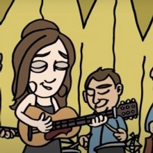 Karen Jonas Teams Up with Matt Rasch on an Animated Video for 'Pink Leather Boots'