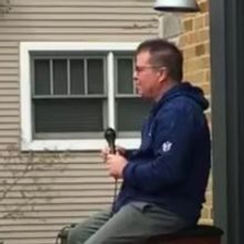 VIDEO: Michigan Opera Singer Carlos Seise Performs For Neighbors on His Porch