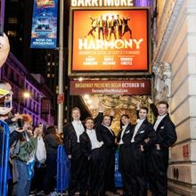 Video: HARMONY Celebrates First Preview on Broadway