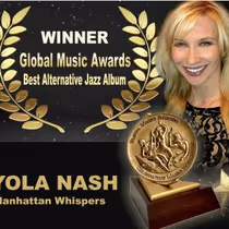 Yola Nash's MANHATTAN WHISPERS Earns Global Music Award Nod