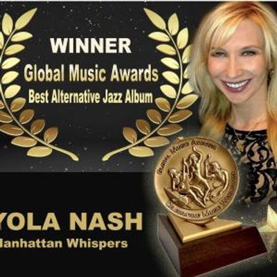 Yola Nash's MANHATTAN WHISPERS Earns Global Music Award Nod
