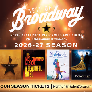 MRS. DOUBTFIRE, HAMILTON and More Lead North Charleston’s Best Of Broadway 2026–2027 Season