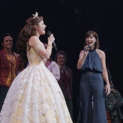 Video: Original BEAUTY AND THE BEAST Star Susan Egan Surprises Tour Cast