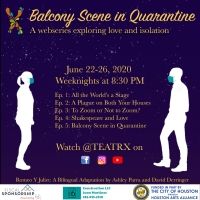 TEATRX to Present Virtual Production of BALCONY SCENE IN QUARANTINE