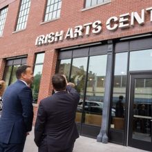 Irish Arts Center Hosts Ireland's Prime Minister, Taoiseach Leo Varadkar, For Tour…