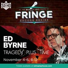 U.S. Premiere of Ed Byrne's TRAGEDY PLUS TIME Begins Tonight at Soho Playhouse