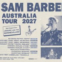 Photos: Sam Barber to Add Second Melbourne, Sydney & Brisbane Shows