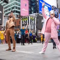 VIDEO: Watch Broadway Reunite in Times Square 1 Year After the Shutdown