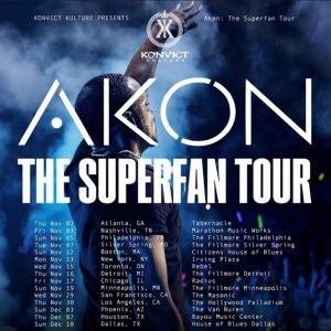 AKON Embarks on Forthcoming 'Superfan' Tour; Announces New Album