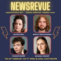 Spring Cast Set For NEWSREVUE at Canal Café Theatre