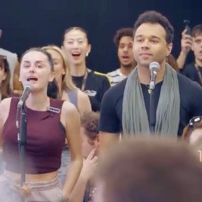 Video: Inside THE GREAT GATSBY's London Sitzprobe With Corbin Bleu, Jamie Muscato & Frances Mayli