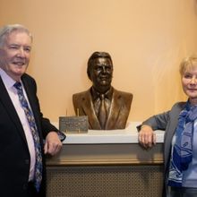 Bill Kenwright Tribute Sculpture Unveiled at Liverpool Empire