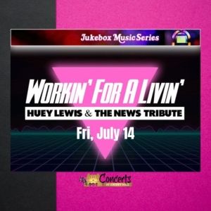 WORKIN' FOR A LIVIN' - The Huey Lewis And The News Tribute Show is Coming to Cheney…
