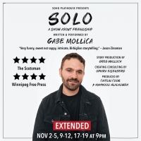 Gabe Mollica's SOLO: A SHOW ABOUT FRIENDSHIP Extended Off-Broadway